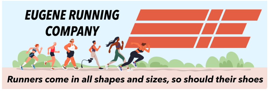 Runners come in all shapes banner